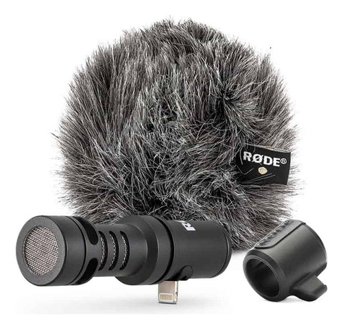 Micrófono Rode VideoMic Me-L condensador cardioide negro