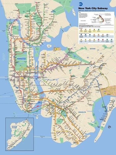 Libro: New York Puzzle Company - Transit Maps New York Subwa
