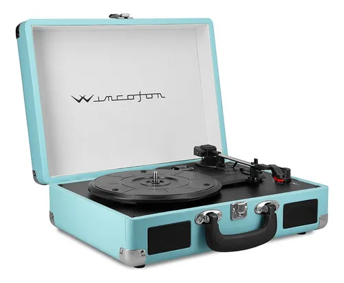 Tocadiscos Bluetooth Graba Vinilo A Usb Wincofon Winco W-406