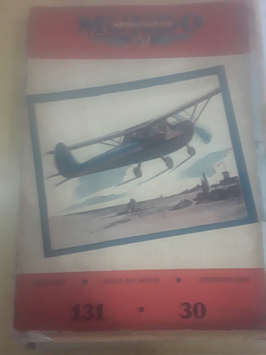 Revistas Antiguas De Aviacion - Mundo Aeronáutico Lote X 23 (Usado)