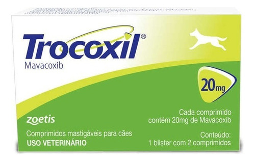 Trocoxil Anti-inflamatório 20mg 2 Comprimidos