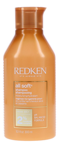 Shampoo All Soft 500ml Con Aceite De Argan Redken