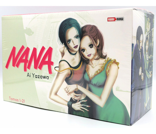 Nana Boxset, De Ai Yazawa. Nana, Vol. 1 Al 21. Editorial Panini, Tapa Blanda, Edición Boxset En Español, 2024