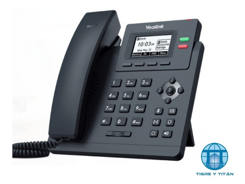 Yealink SIP-T31p - Teléfono IP de 2 líneas con pantalla - PoE