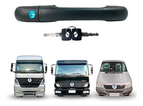 Maçaneta Externa Porta Dianteira Mb  Atego Axor Sprinter