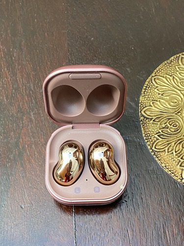 Auriculares Bluetooth Samsung Galaxy Buds Live Bronce (Usado)