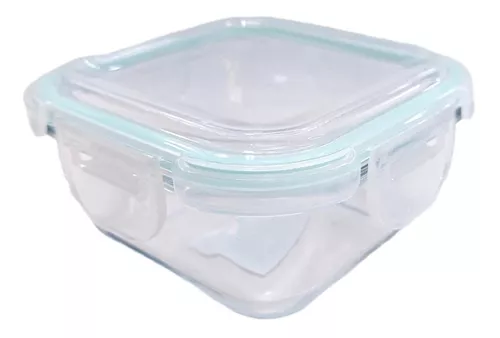 ActivoTex Tuppers hermeticos de plastico - Pack de Tapers grandes para  alimentos 5 uds 5.3 L Topo 