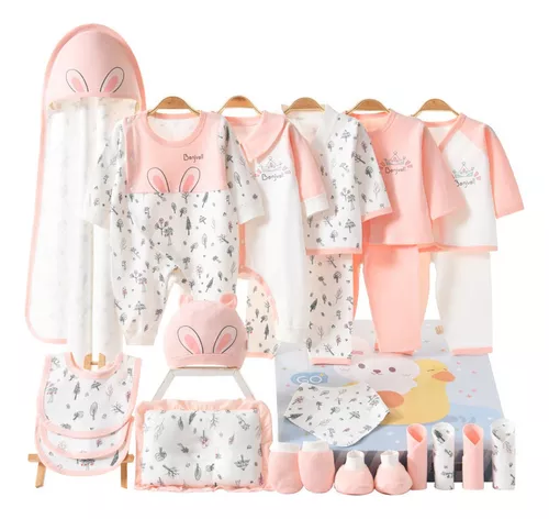 Set Multiprendas Para Bebé Recién Nacido Regalo Kit 5pzs