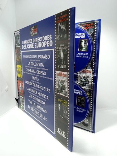 Imagen 5 de 6 de Grandes Directores Del Cine Europeo - Dvd - Colección Cine C