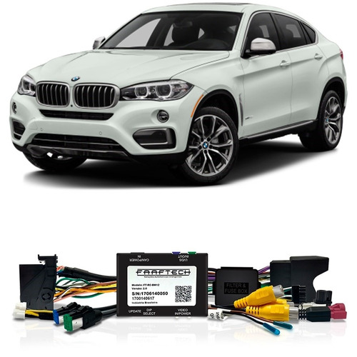 Desbloqueio De Camera Bmw X6 2015 A 2016 Com Dvd De Fabrica