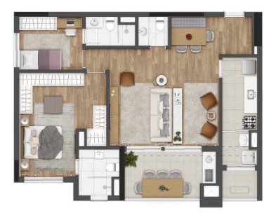 Imagem 29 de 30 de Apartamento À Venda No Bairro Vila Yara - Osasco/sp - O-9440-18628
