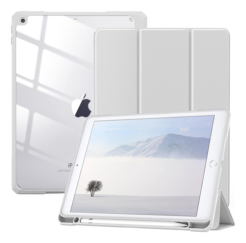 Funda Transparente Con Soporte Compatible Con iPad 9a Gen