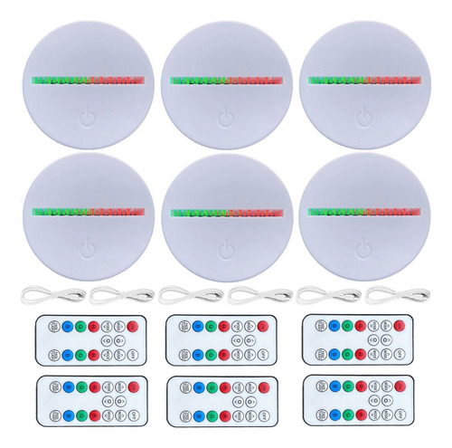 Base De Lámpara Led Nocturna 3d Base De Lámpara Led De Dos T