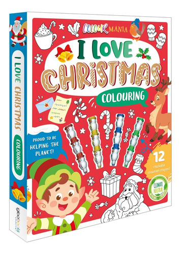 Libro I Love Christmas Colouring - , Igloobooks