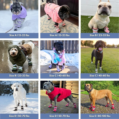 Spark Paws Botas Para Perros Resistentes Al Agua Flex Shell