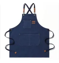 Comprar Mandil Parrillero Chef Delantal Cocina Meseros Barbería