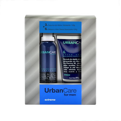 Urban Care Extreme Espuma De Afeitar+balsamo