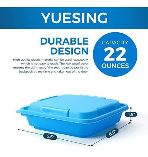 Recipientes De Almacenamiento De Alimentos Yuesing 30 Pzas.