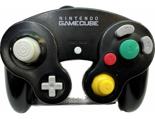 Control Nintendo Gamecube Negro Original (Reacondicionado)