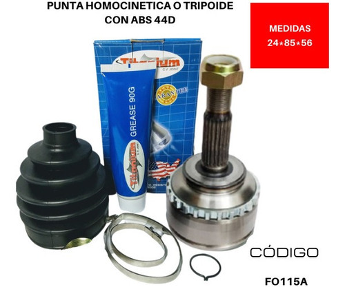 Punta Tripoide Ford Escape Xlt 3.0 V2968 6 - Dohc 24 2001