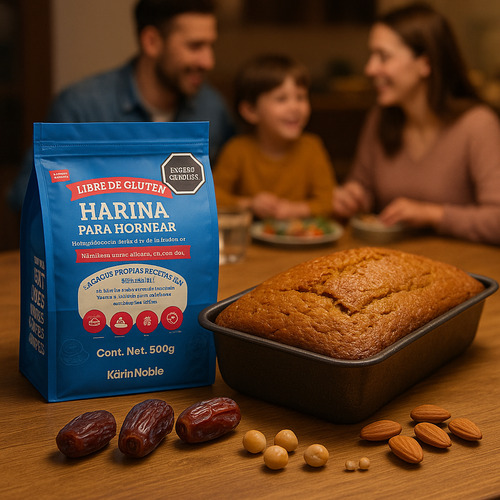 Harina Para Hornear Almendra & Garbanzo Endulzada Con Dátil