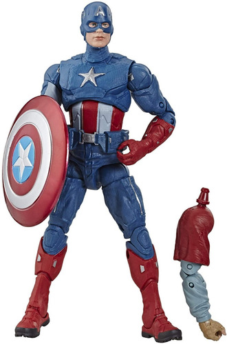 Capitán América Marvel Legends Avengers Endgame Hasbro Nuevo