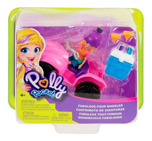 Polly Pocket Cuatriciclo De Aventura Gdm13