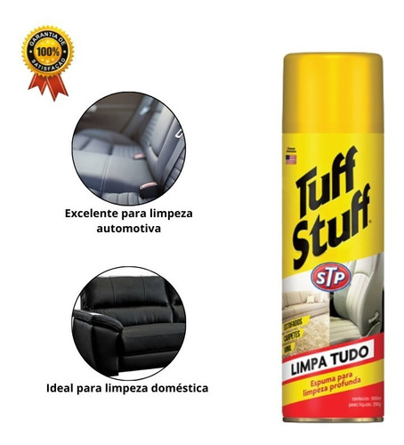 Espuma Limpa Estofado Tuff Stuff Stp De Uso Geral 300ml