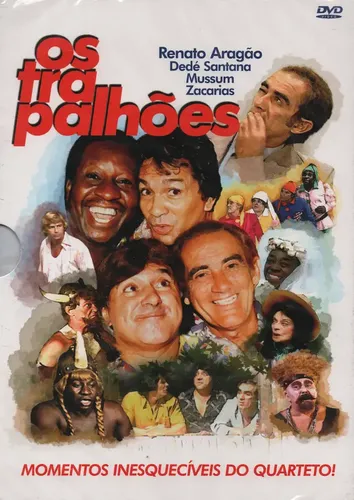 Dvd Box Os Trapalhões - Momentos Inesquecíceis Do Quarteto