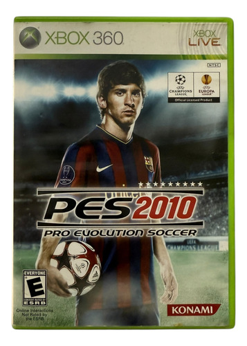 Pes 2010 Pro Evolution Soccer 2010 Para Xbox 360 Físico (Usado)