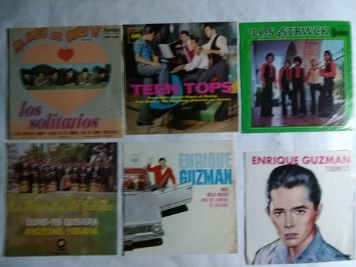 Pack 14 Caratulas Grupos Rock Ep 45 Sin Disco Memorabilia J (Usado)