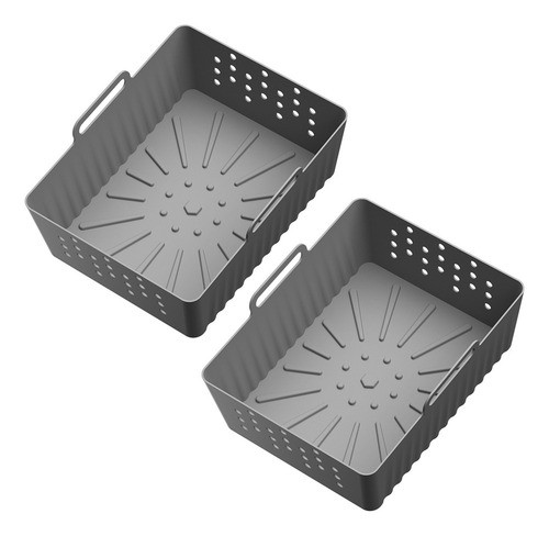 2 Piezas De Revestimiento De Silicona For Freidora De Aire