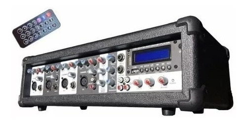 Consola Potenciada Sanrai Jmp-4150 Bluetooth 4 Ch Usb Radio