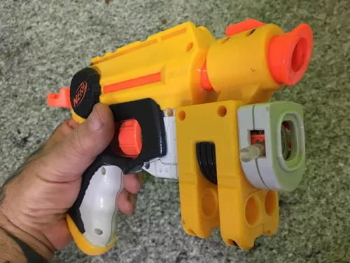 Nerf + Carregador + Mira, Brinquedo Nerf Usado 85113179