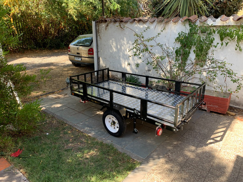 Carro Arrastre Plegable Barandas Atv, 10 Cuotas Sin Interés.