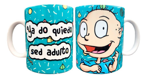 Taza Ya Do Quiedo Crecer Carlitos Rugrats