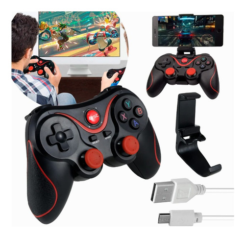 Control Para Celular Bluetooth Con Soporte Gamepad Android