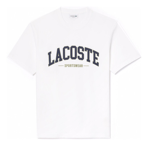 Remera Lacoste Hombre Estampada Th6565