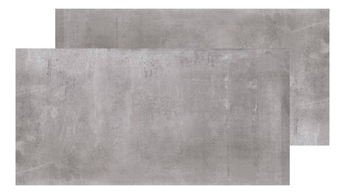 Porcelanato Tendenza Steel Mate 57,5x117 Simil Cemento