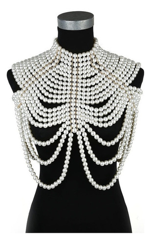 Cadena De Hombro/collar/collar/accesorios Con Forma De Perla