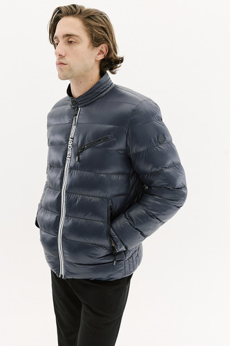 Campera Puffer Print Modena Para Hombre - Raiders Jeans