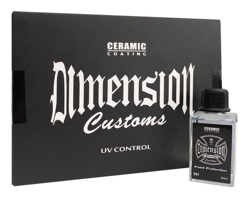 Vitrificador Ceramic Coating U.v. Control 30ml Dimension