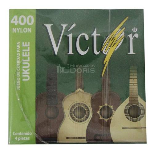 Cuerdas Para Ukulele Victor Mod. Vcuk-400