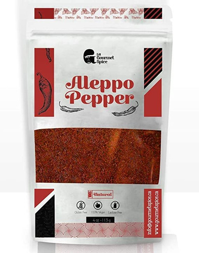 Edi Gourmet Spice Aleppo Pepper - 4 Oz, Crushed Red Pepper F