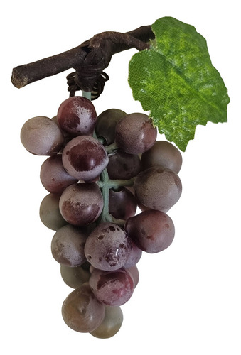 Kit 12 Mini Cacho De Uvas Artificias Cor Roxa