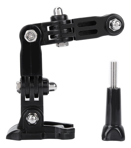 Imagen 2 de 8 de Brazo Ajustable De Montaje En Casco Para Gopro Xiaoyi
