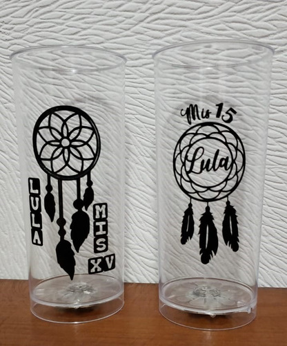 Vasos Luminosos Multicolor Personalizados X100 U Vasos Led