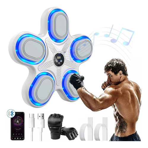 Boxing Machine Lollanda of Music Trainer De Box Electronico With Bluetooth Music & Color Games Martial arts and boxing máquina de boxeo colgante con música y juegos
