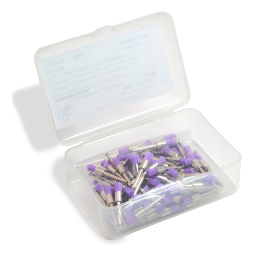 Cepillo Profilactico Dental 100pzs Morado Profilaxis Premium Morado
