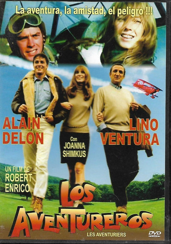 Dvd - Los Aventureros - Lino Ventura - Alan Delon - Joanna
